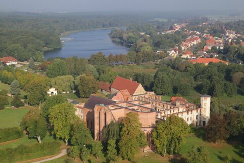 Stadt Dargun von oben