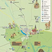 Stadtplan Dargun 2026 Vorderseite